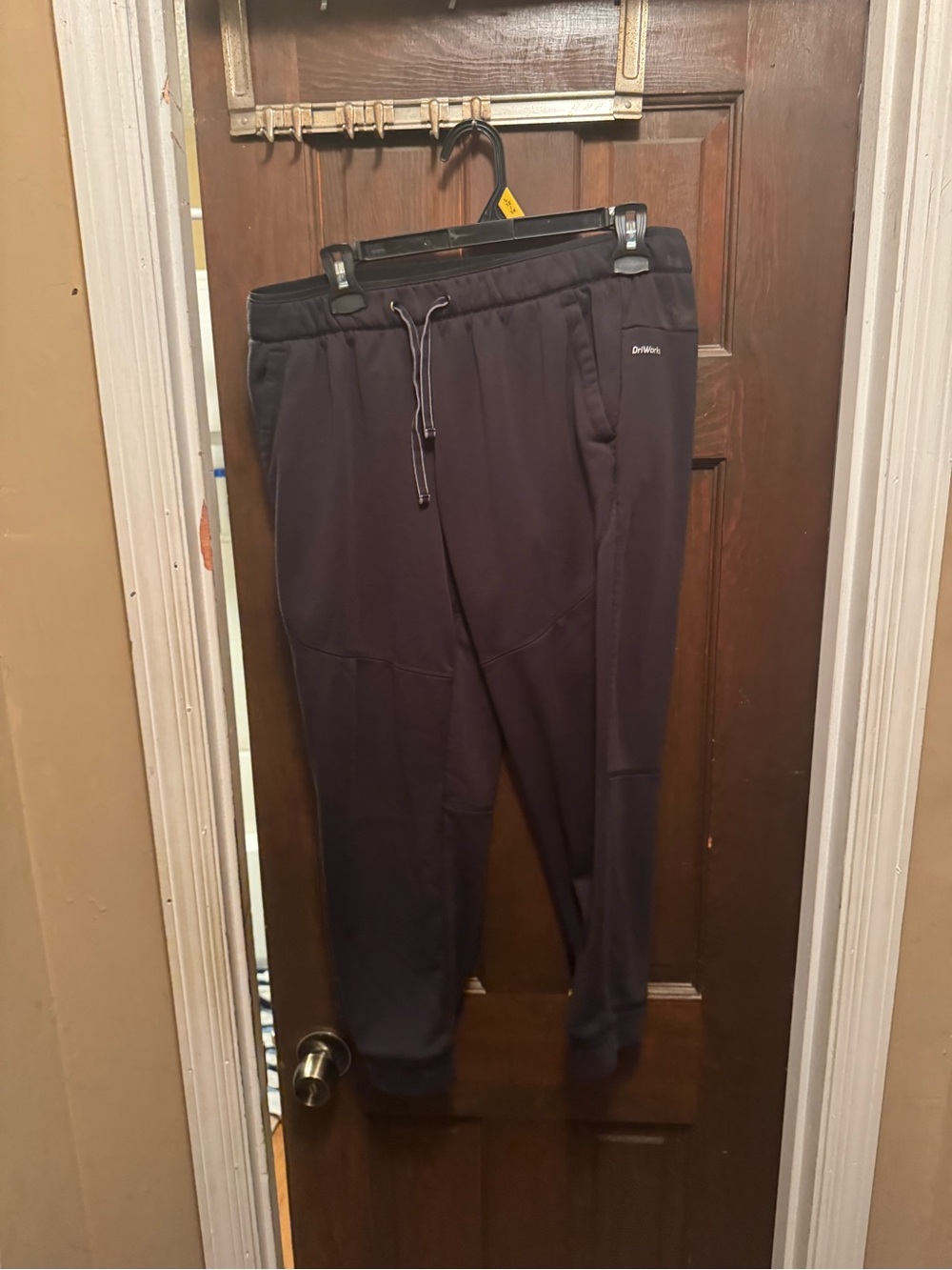 Boys Size XL  Black Athletic Jogger Pants -